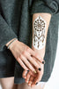 Mini kit "Dreamcatcher" tatuaj temporar cu henna și șablon