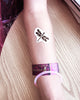 Șablon "Libelulă" pentru tatuaje temporare cu henna