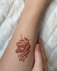 Șablon "Baby unicorn" pentru tatuaje temporare cu henna
