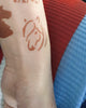 Șablon "Cal" pentru tatuaje temporare cu henna