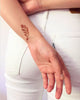Șablon "Pană mică" pentru tatuaje temporare cu henna