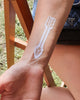 Șablon "Săgeată" pentru tatuaje temporare cu henna