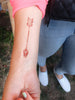 Șablon "Săgeată" pentru tatuaje temporare cu henna